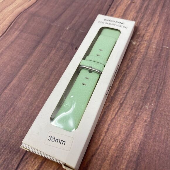MACY’S GREEN APPLE WATCH BAND COMPATIBLE WITH 38mm IM90 - Picture 1 of 4